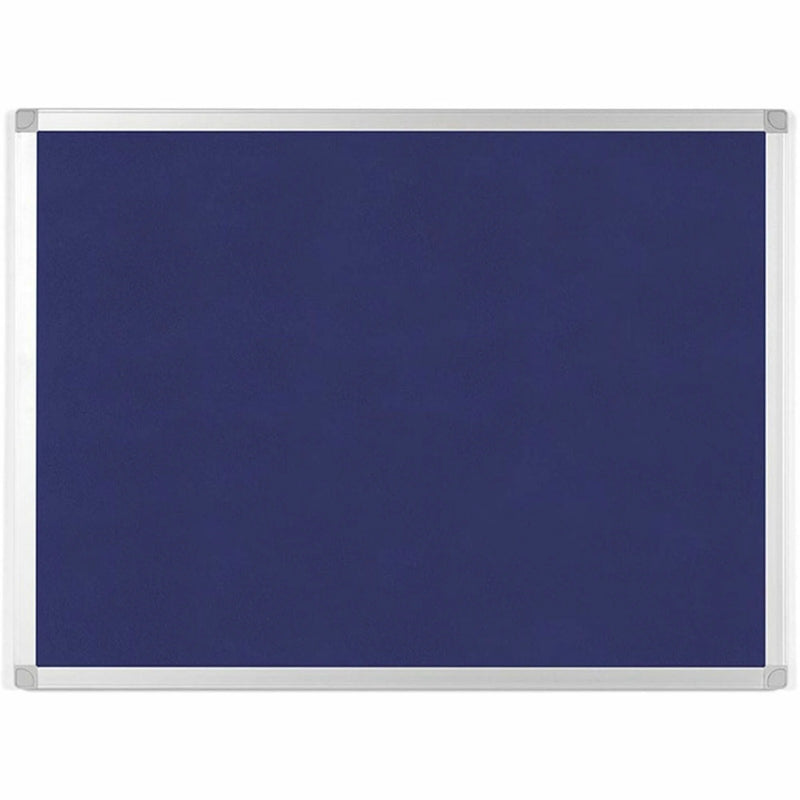 MasterVision Ayda Fabric Bulletin Board - 18x24 Blue Felt - Self-healing Durable Surface - Boards