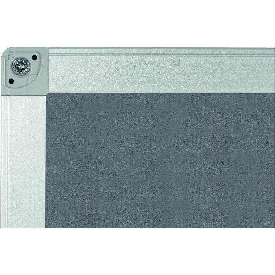 MasterVision Ayda Fabric Bulletin Board - Rear