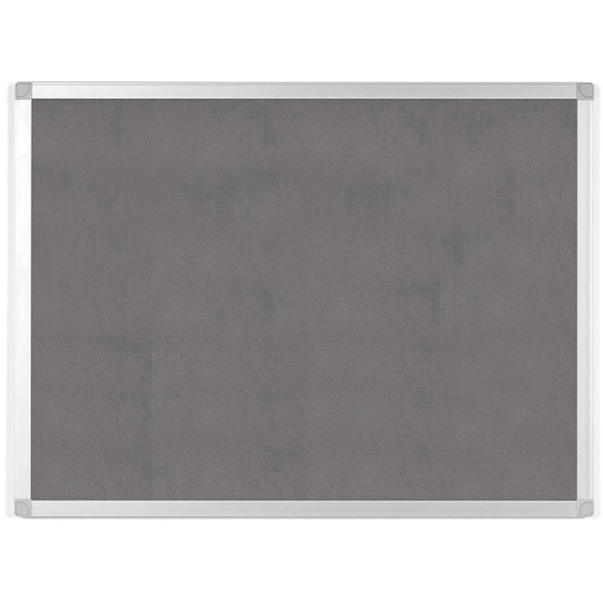 MasterVision Ayda Fabric Bulletin Board: Gray Robust & Tackable - Boards