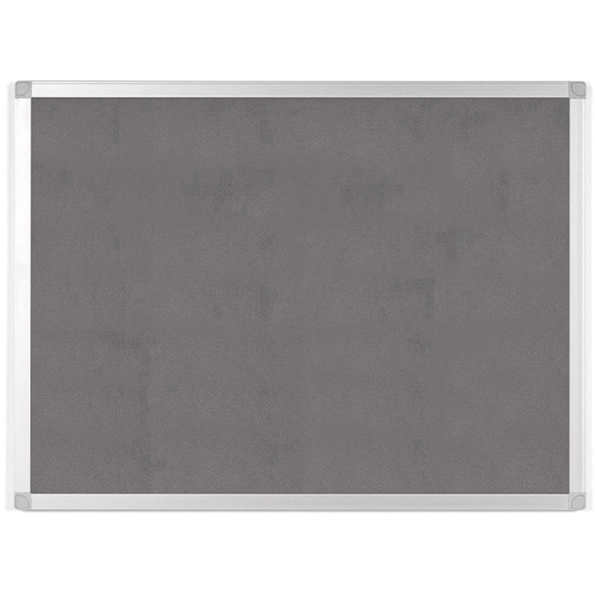 MasterVision Ayda Fabric Bulletin Board: Gray Robust & Tackable - Boards