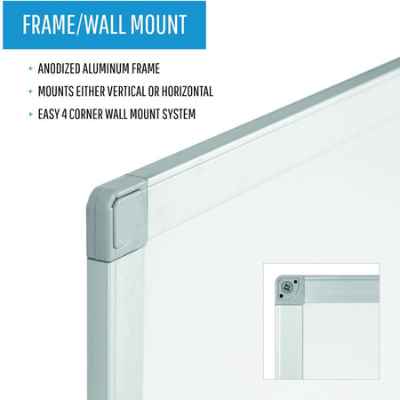 MasterVision Ayda Porcelain Dry Erase Board - Alternate-Image5