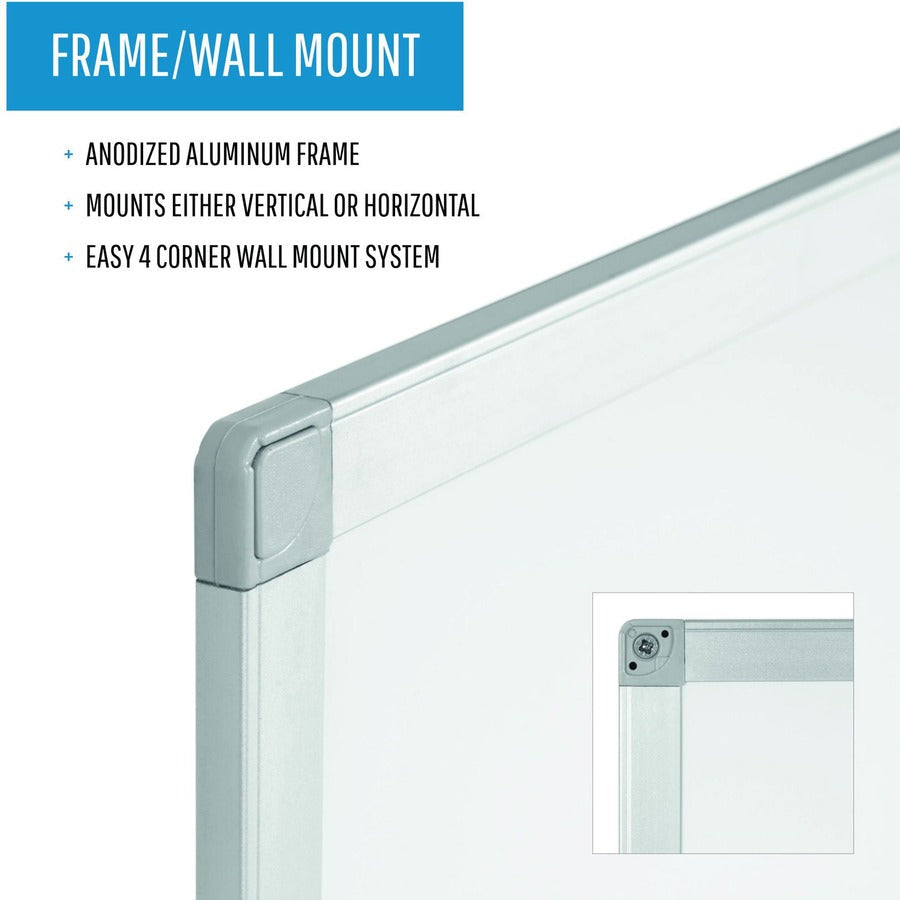 MasterVision Ayda Porcelain Dry Erase Board - Alternate-Image2