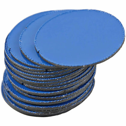 MasterVision Color Coding Dots - 3/4’’ Blue Vinyl (20-Pack) - Board & Easel Accessories