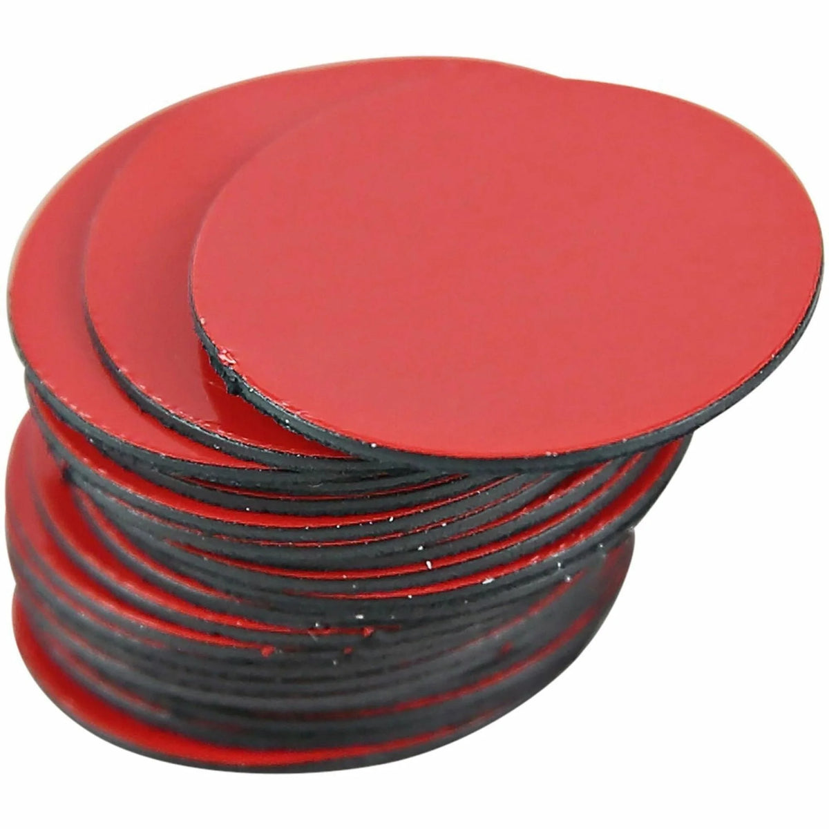 MasterVision Color Coding Dots - 3/4’’ Red Vinyl (20-Pack) - Board & Easel Accessories