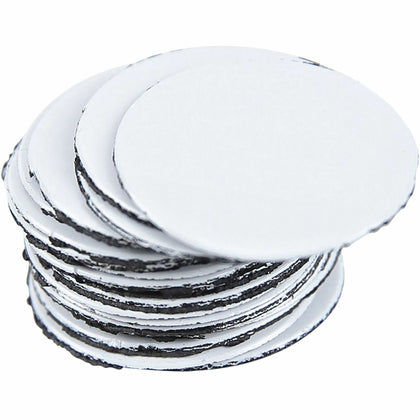 MasterVision Color Coding Dots - 3/4’’ Round White Vinyl (20-Pack) - Board & Easel Accessories