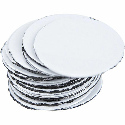 MasterVision Color Coding Dots - 3/4’’ Round White Vinyl (20-Pack) - Board & Easel Accessories