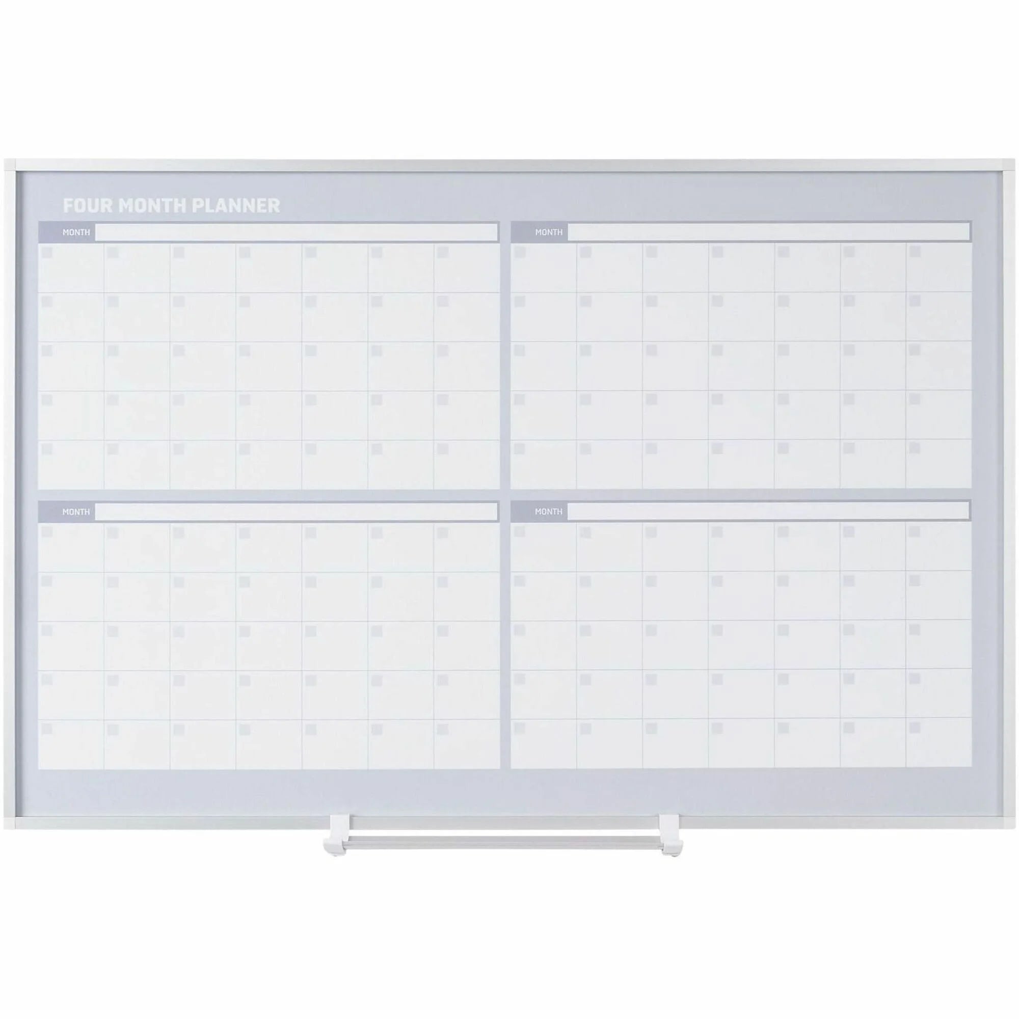 MasterVision Dry-Erase 4-Month Planner: 36’’ x 24’’ Monthly Organizer - Calendar Boards