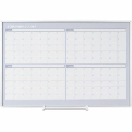 MasterVision Dry-Erase 4-Month Planner: 36’’ x 24’’ Monthly Organizer - Calendar Boards