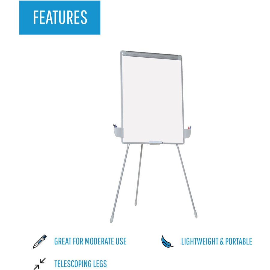 MasterVision Dry-erase Portable Tripod Easel - Alternate-Image1