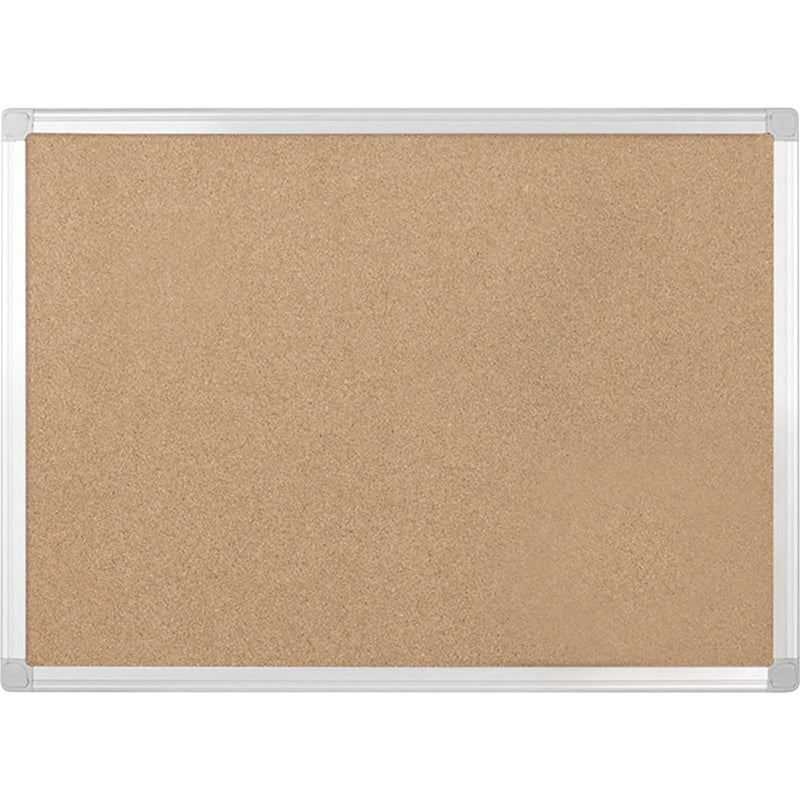 MasterVision Earth Series Cork Board - 24x36 - Self-healing Surface - Bulletin Boards