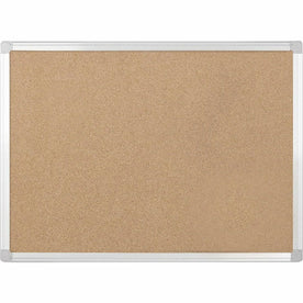 MasterVision Earth Series Recycled Cork Board - Eco-Friendly 36x48 Natural - Bulletin Boards