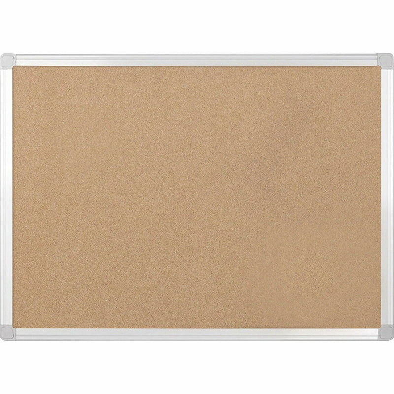 MasterVision Earth Series Recycled Cork Board - Eco-Friendly 36x48 Natural - Bulletin Boards