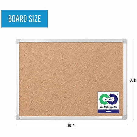 MasterVision Earth Series Recycled Cork Boards - Alternate-Image1