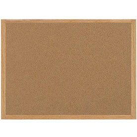 MasterVision Earth Series Recycled Cork Bulletin Board - 36x48 - Self-healing Surface - Boards