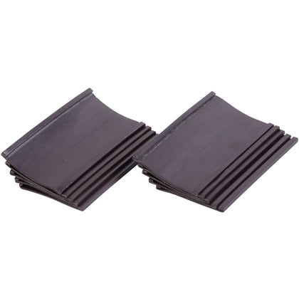 MasterVision Magnetic Data Cards - 1.75’’ x 3’’ Black - Pack of 10 - Board & Easel Accessories