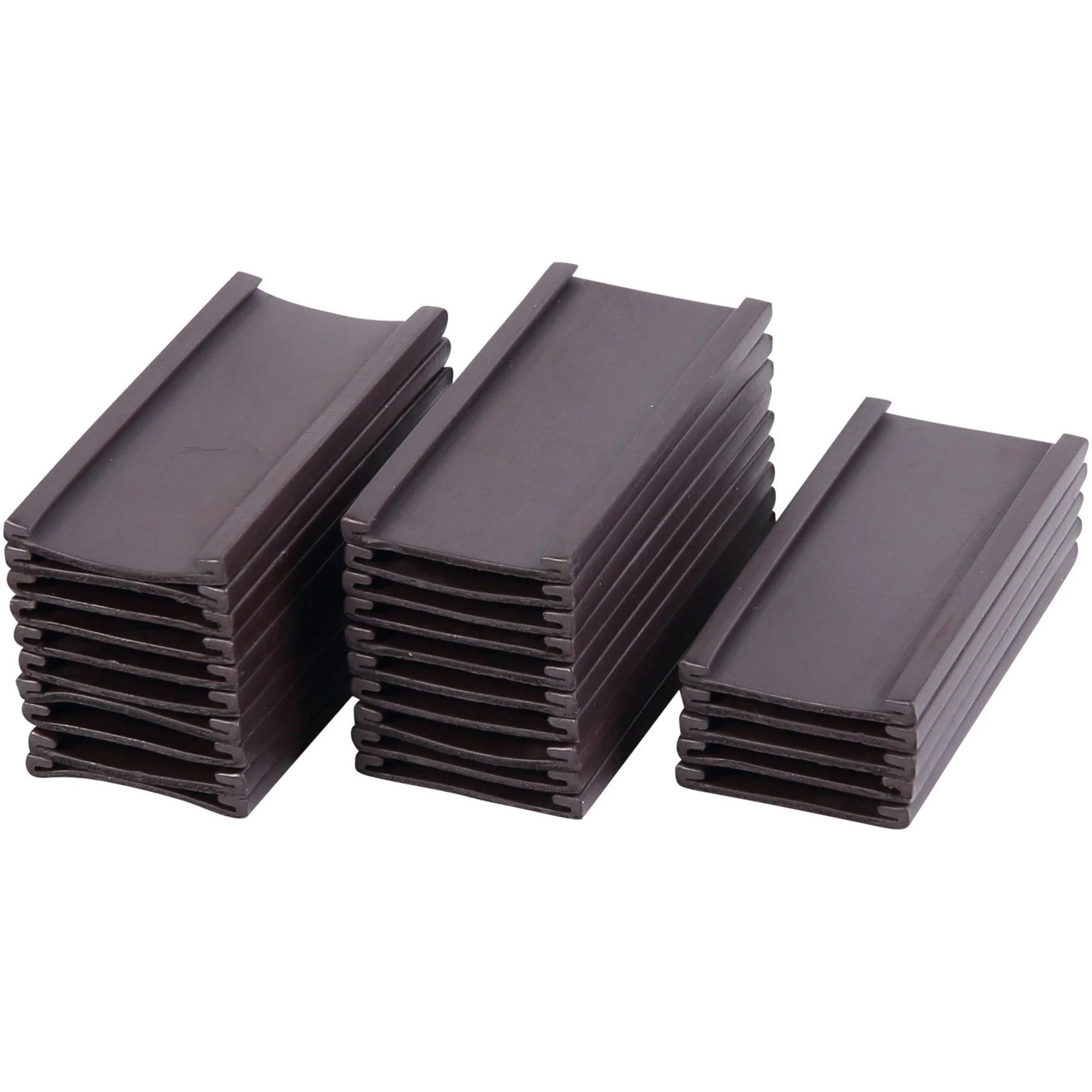 MasterVision Magnetic Data Cards - 2’’x1’’ Black - 25 Pack - Board & Easel Accessories