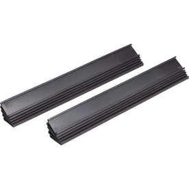 MasterVision Magnetic Data Cards - 6’’ x 1’’ Black Media Support - Pack of 10 - Board & Easel Accessories