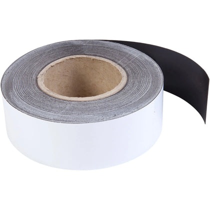 MasterVision Magnetic Dry Erase Roll - White Film 2’’x600’’ - Board & Easel Accessories