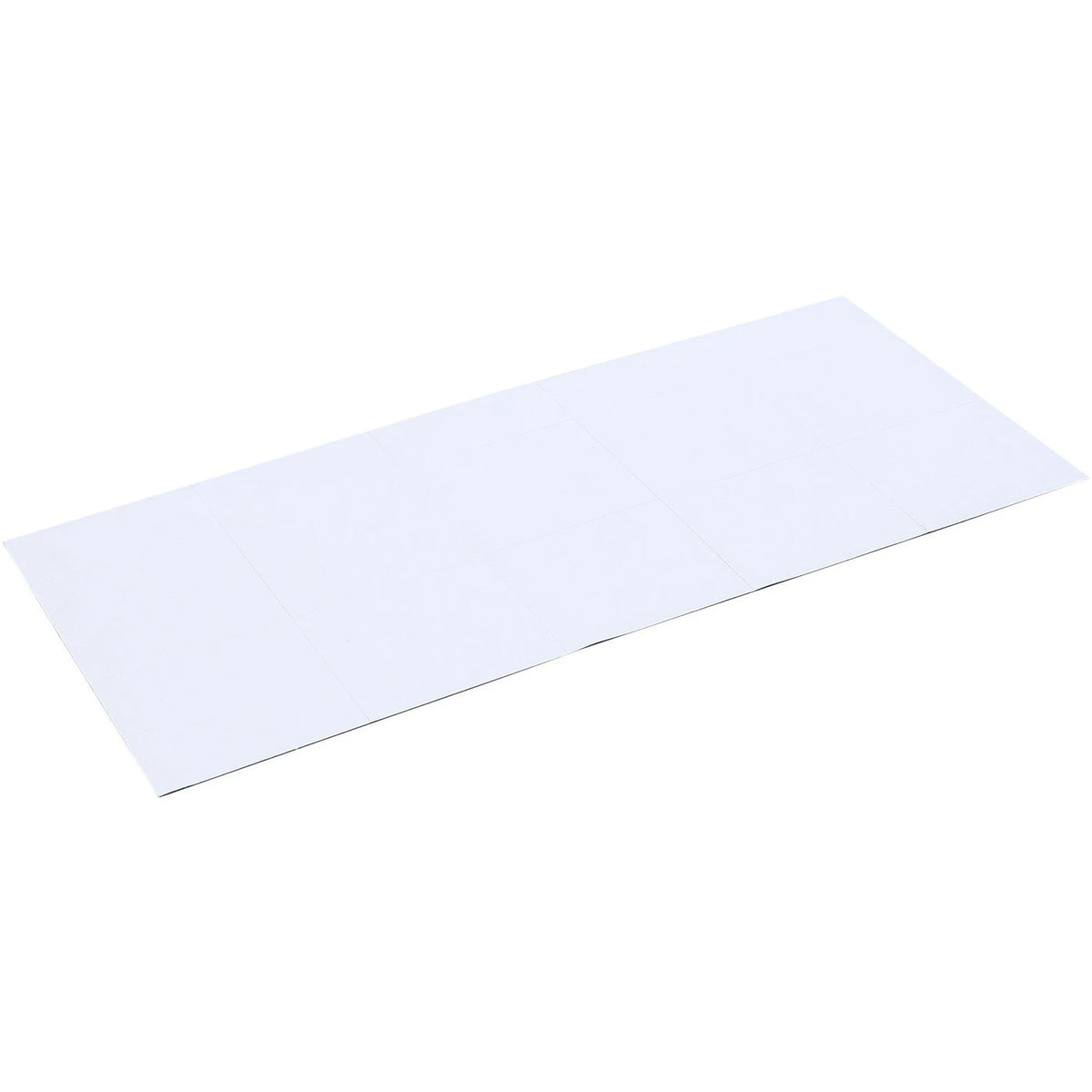 MasterVision Magnetic Dry Erase Strips - White - 2’’x0.88’’ - 25 Pack - Board & Easel Accessories