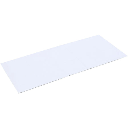 MasterVision Magnetic Dry Erase Strips - White - 2’’x0.88’’ - 25 Pack - Board & Easel Accessories