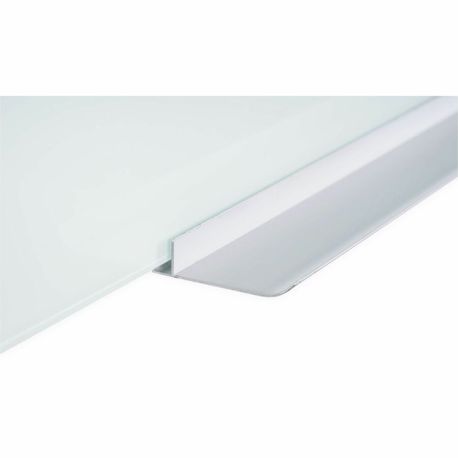 MasterVision Magnetic Glass Dry Erase Board - Bottom