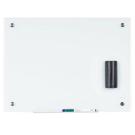 MasterVision Magnetic Glass Dry Erase Board - Front