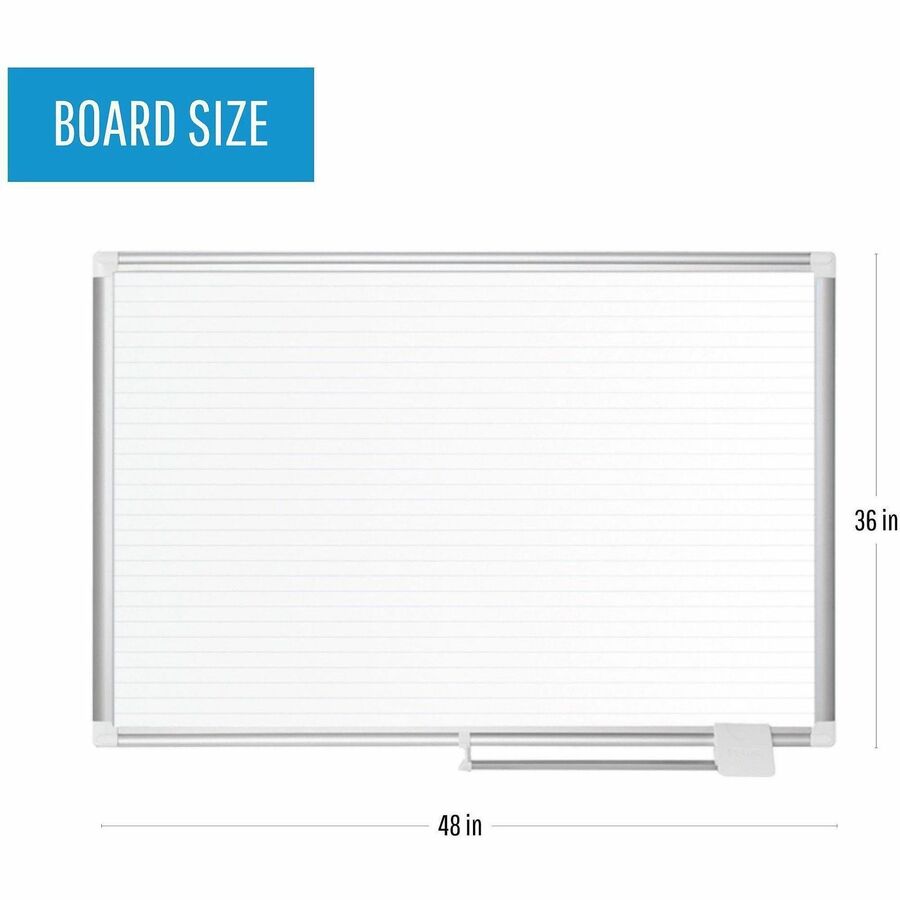 MasterVision Magnetic Gold Ultra Dry Erase Board - Alternate-Image1