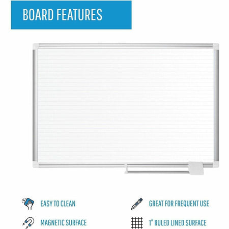 MasterVision Magnetic Gold Ultra Dry Erase Board - Alternate-Image2