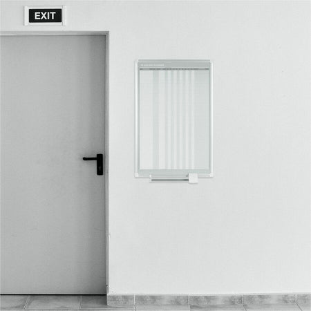 MasterVision Magnetic In/Out Vertical Planner Board - Alternate-Image5