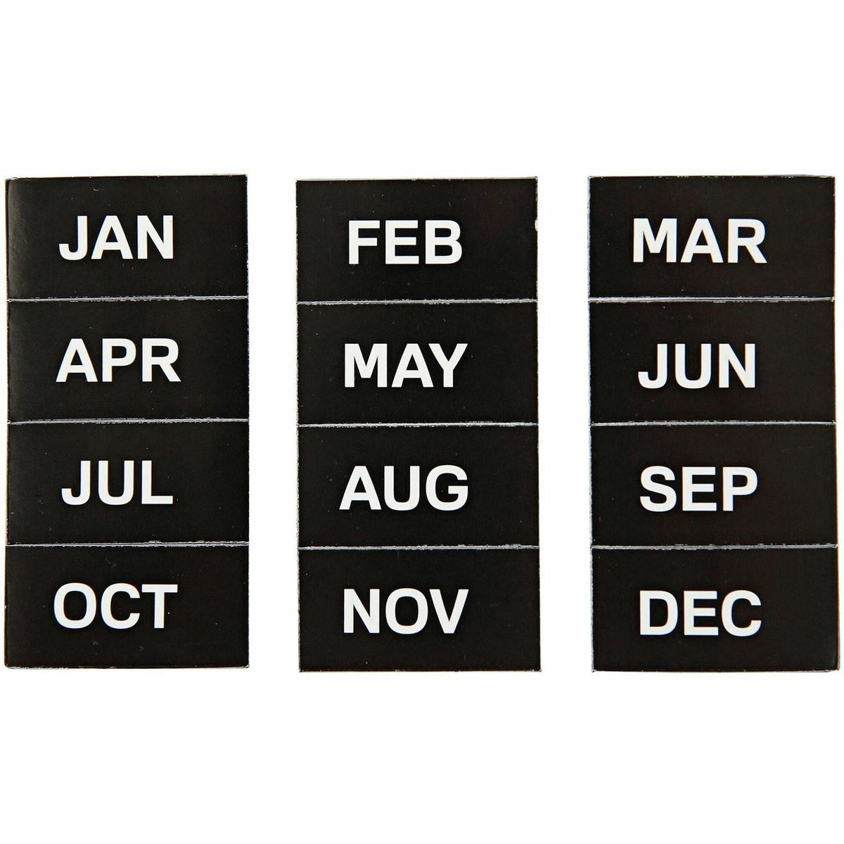 MasterVision Magnetic Monthly Calendar Characters - 2000