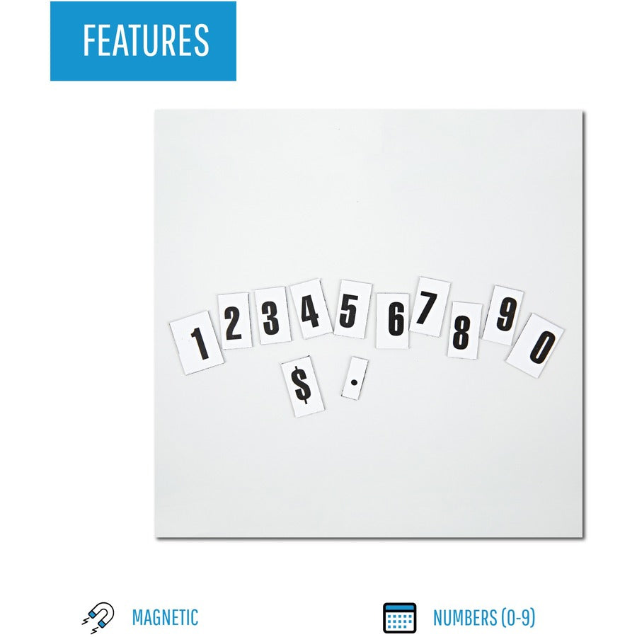 MasterVision Magnetic numbers - Alternate-Image1