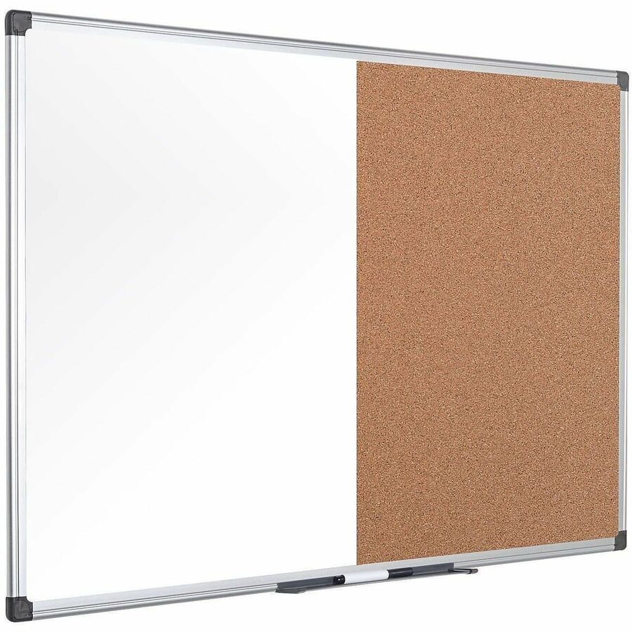 MasterVision Maya Series Dry-Erase Combo Board - Right