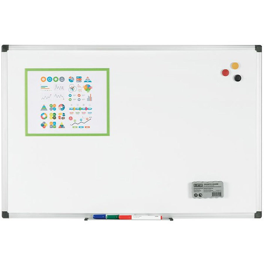 MasterVision Maya Series Magnetic Dry-Erase Board - Left