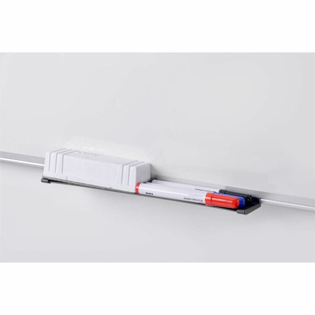 MasterVision Maya Trio Magnetic Whiteboard - Bottom