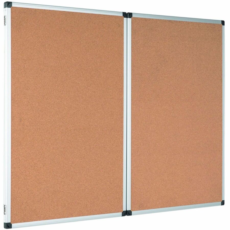MasterVision Maya Trio Magnetic Whiteboard - Left