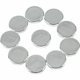 MasterVision Planning Board Magnets - 1’’ Round Silver - 10 Pack - & Easel Accessories