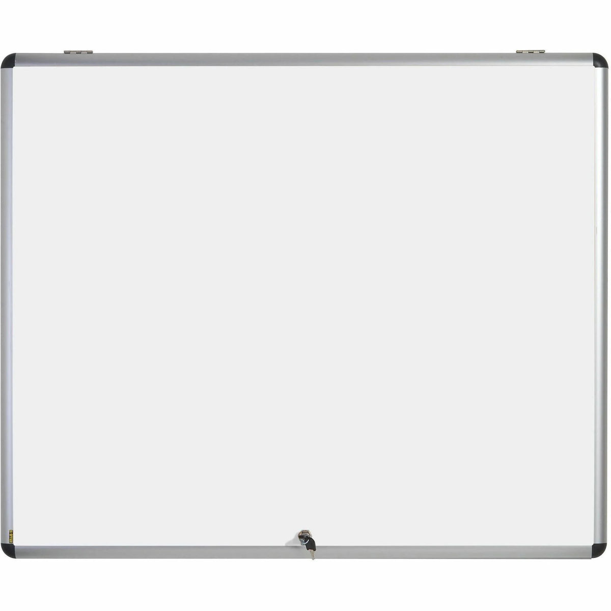 MasterVision SlimLine Enclore Hinged Magnetic Case - Lightweight Aluminum Frame - 45’’ x 37.5’’ - Enclosed Boards