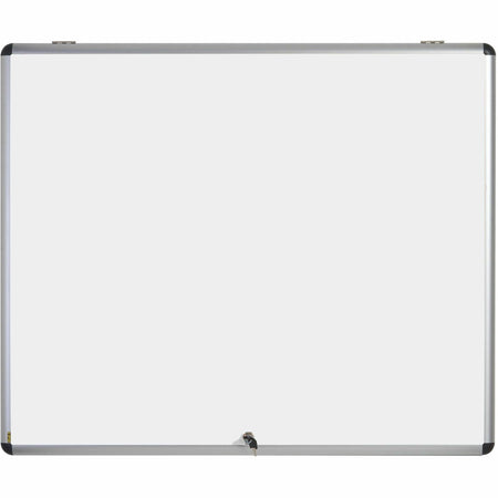 MasterVision SlimLine Enclore Hinged Magnetic Indoor Glazed Case - 2000