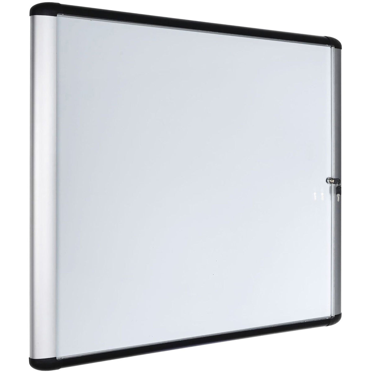 MasterVision Swing Door Enclosed Dry-Erase Board - 2000