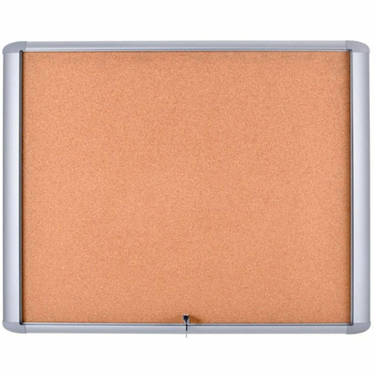 MasterVision Water-Resistant Enclosed Corkboard - 2000