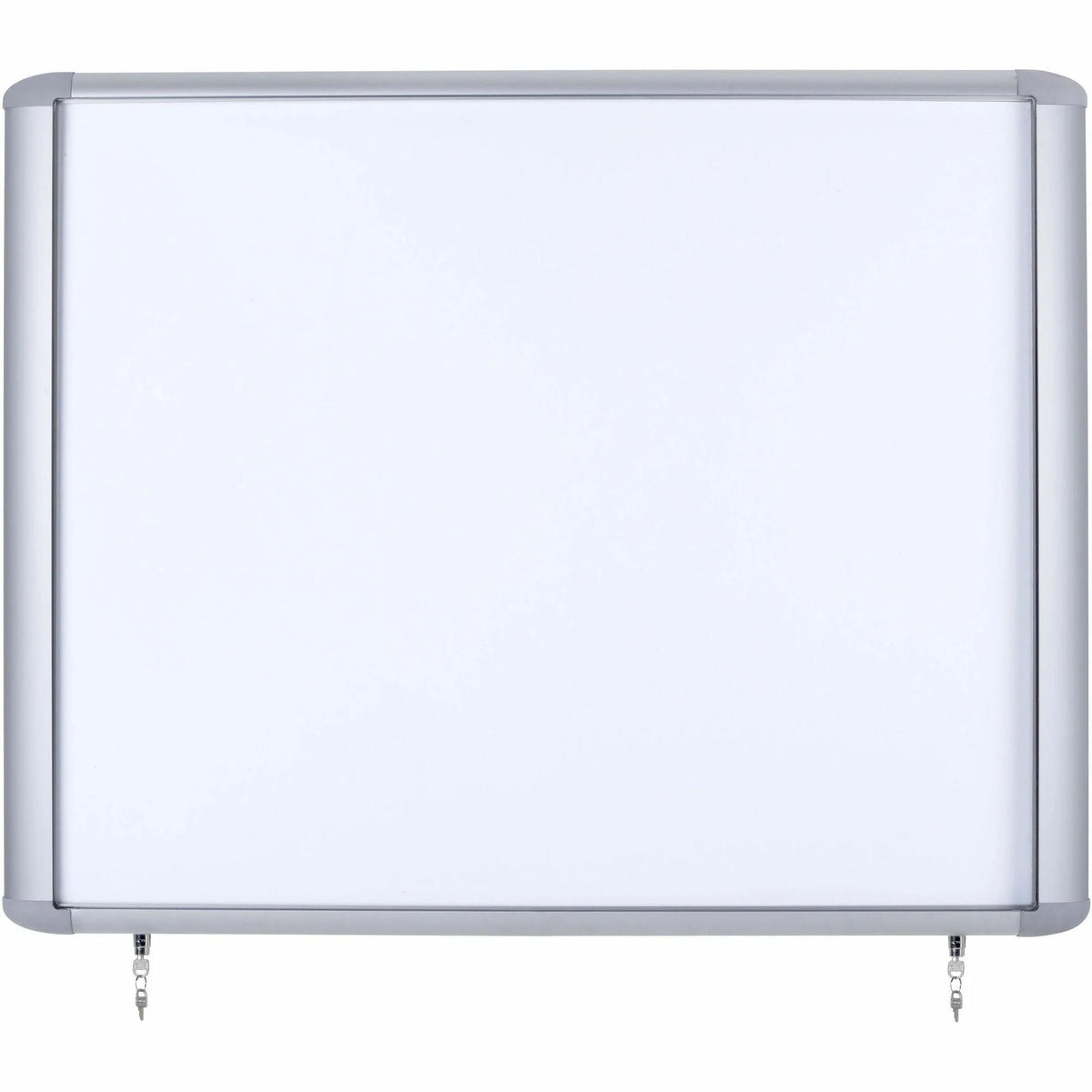 MasterVision Water-Resistant Enclosed Dry-Erase Board - 30’’ x 26.5’’ - Magnetic - Boards