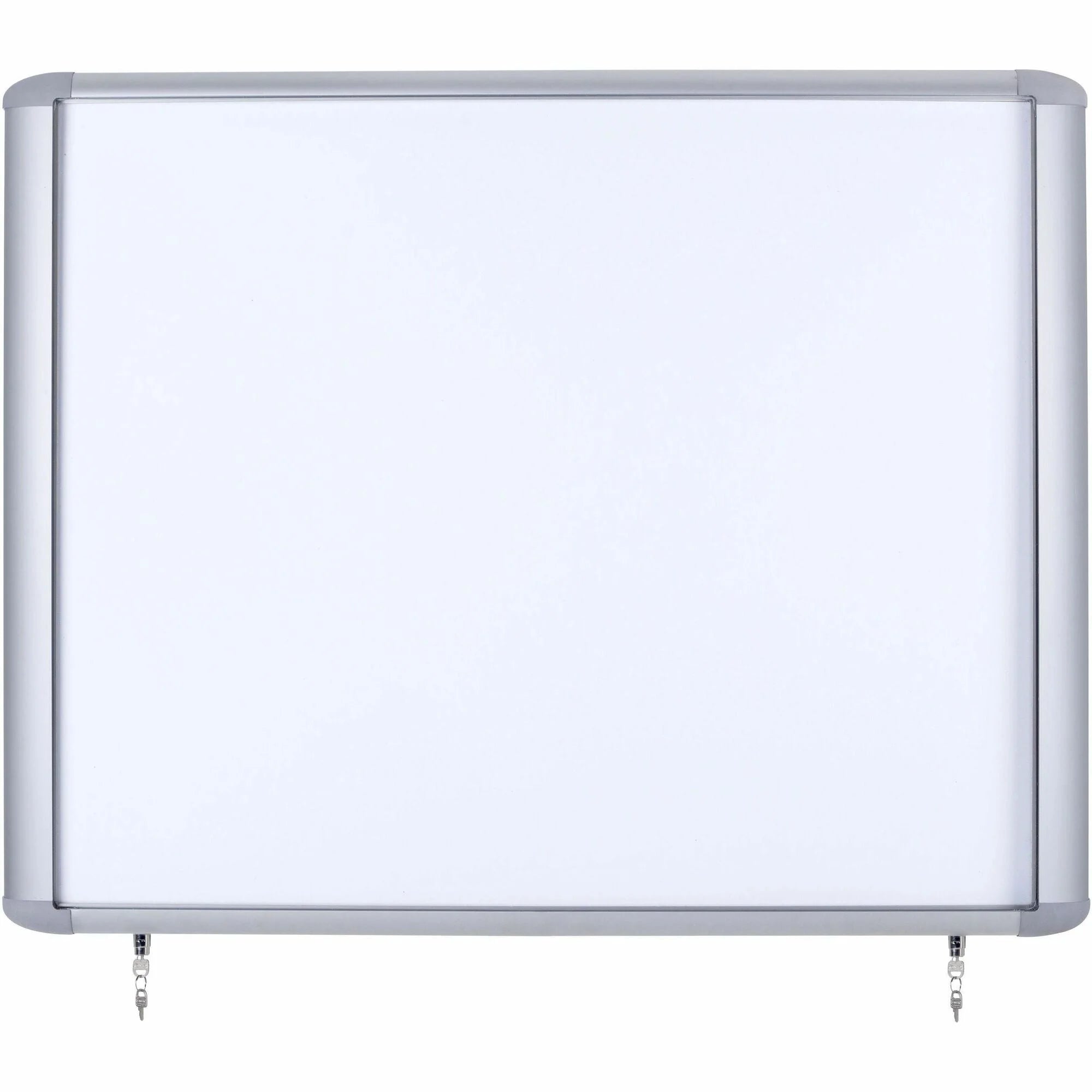 MasterVision Water-Resistant Enclosed Dry-Erase Board - 30’’ x 26.5’’ - Magnetic - Boards
