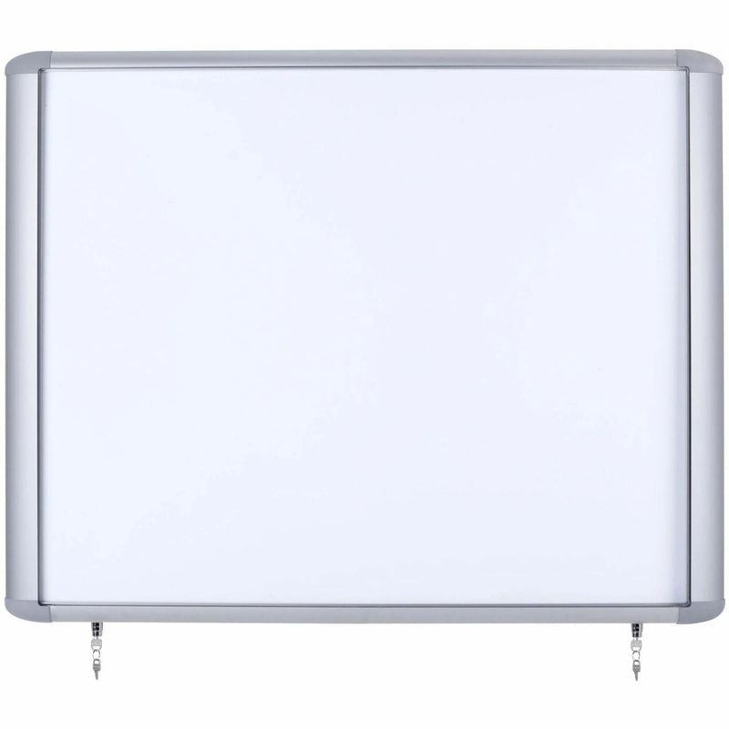 MasterVision Water-Resistant Enclosed Dry-Erase Board - 40’’ x 38.3’’ - Magnetic - Boards