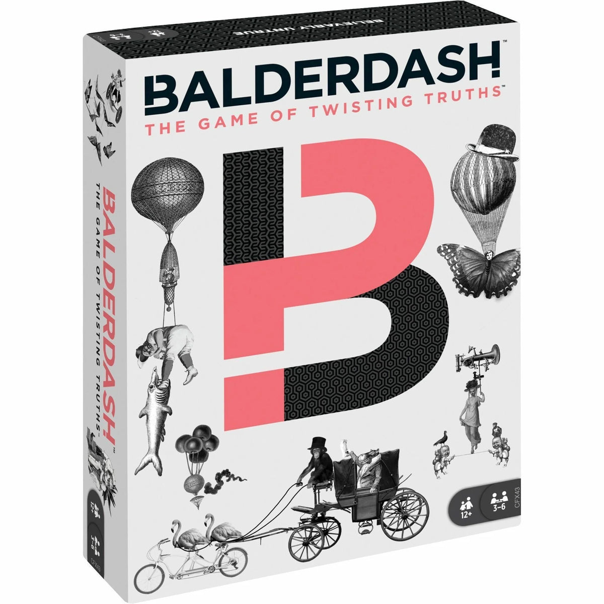 Mattel Balderdash Board Game: The Game of Twisting Truths for Fun Parties - Games & Puzzles