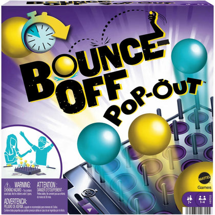 Mattel Bounce-Off Pop-Out: Ball Bouncing Game - Multicolor - Games & Puzzles