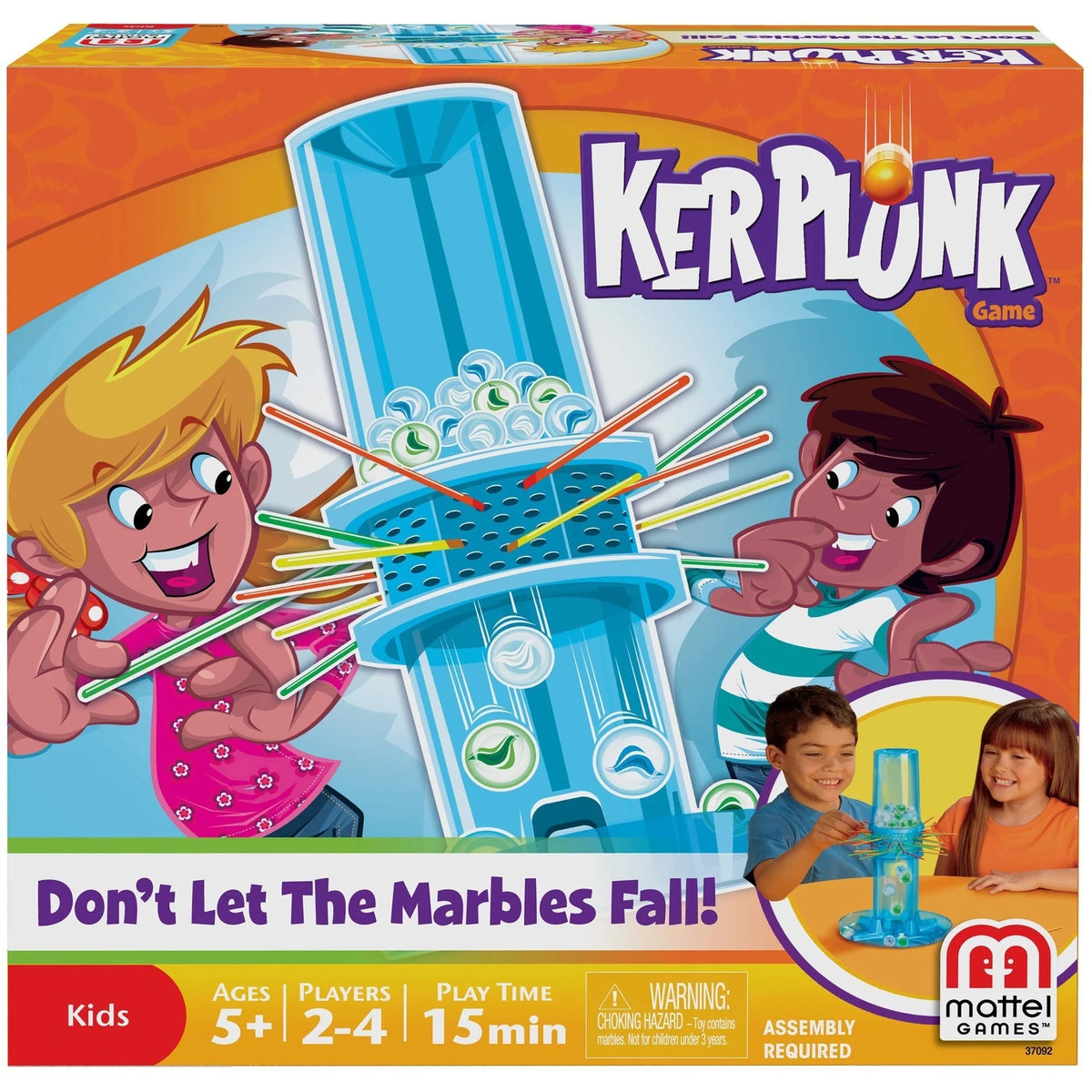 Mattel Ker Plunk Game: Classic Marble-Dropping Fun - Games & Puzzles