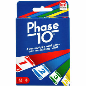 Mattel Phase 10 Card Game: Fun for 2-6 Players - Games & Puzzles
