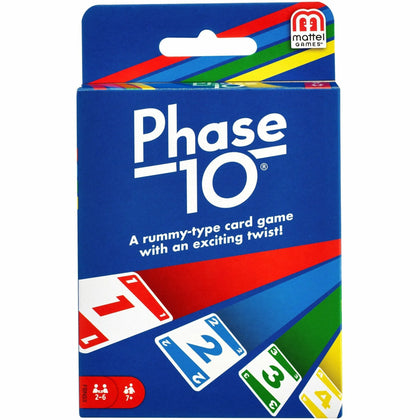 Mattel Phase 10 Card Game: Fun for 2-6 Players - Games & Puzzles