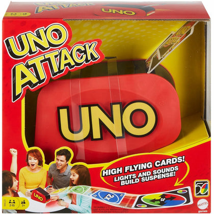 Mattel UNO Attack Card Game: Family Fun Blaster - Flash Cards