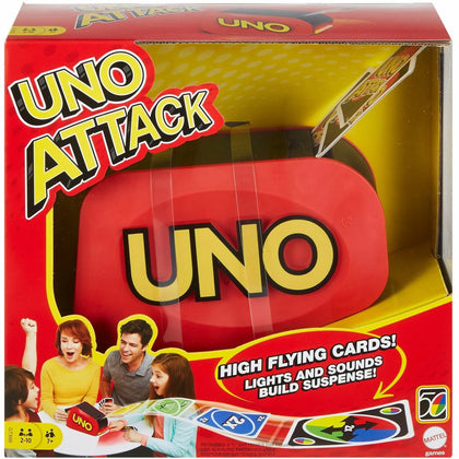 Mattel UNO Attack Card Game: Family Fun Blaster - Flash Cards